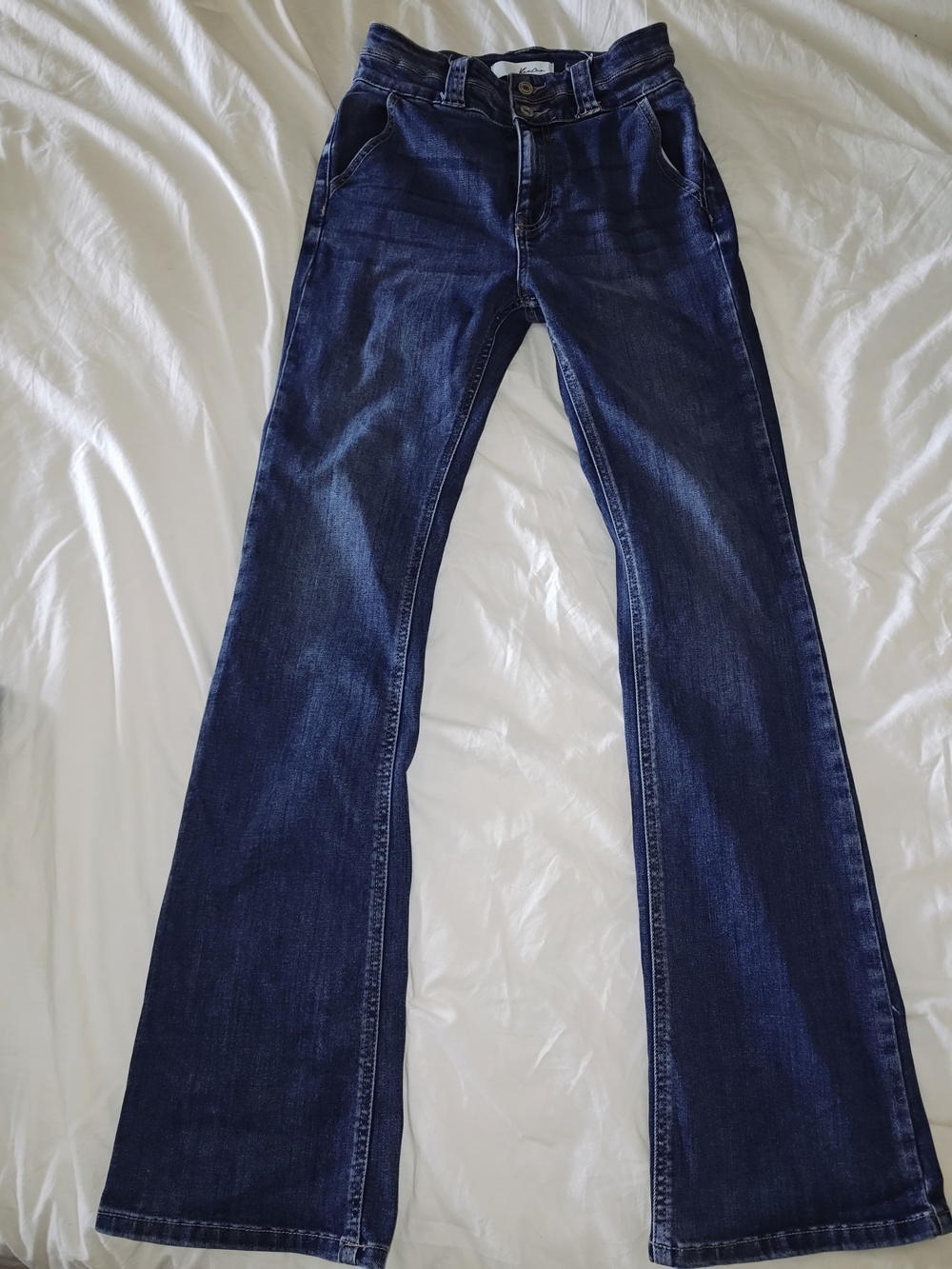 KanCan Dark Blue Boot Cut Jeans